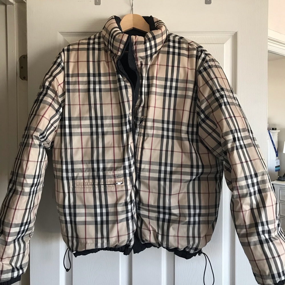 Burberry puffer jacket. Men’s. Large.